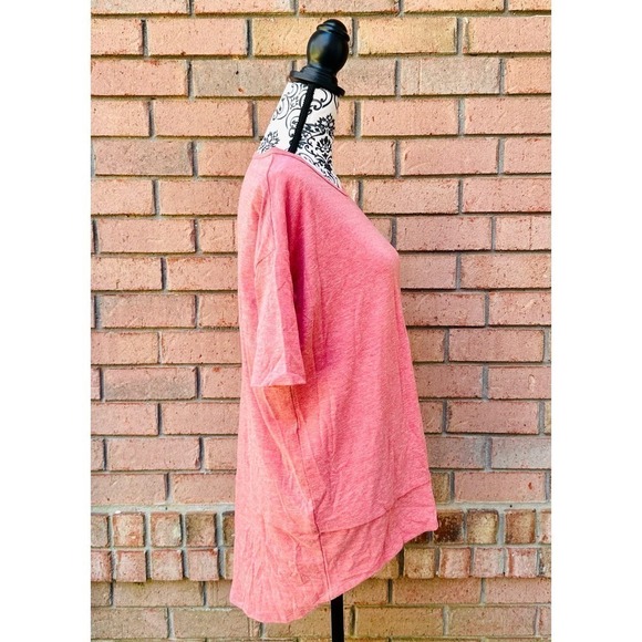 NWT LulaRoe Peachy Pink Irma Top Size XXS - Picture 3 of 8
